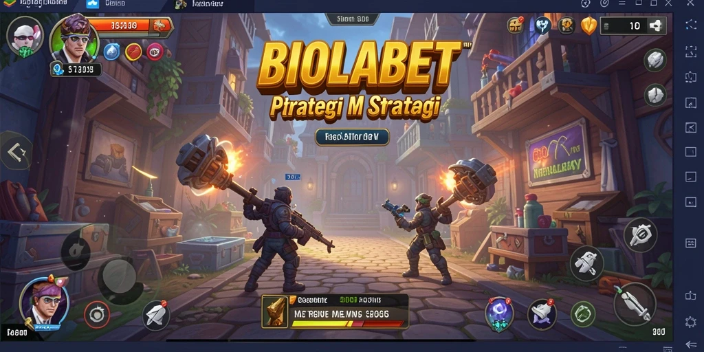 Tampilan gameplay strategi yang mendebarkan di BIOLABET.