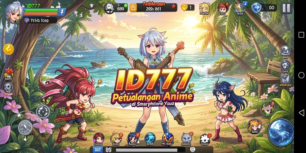 Gameplay seru dengan aksi anime yang menakjubkan.