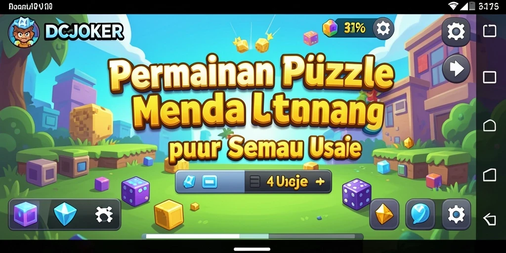 Screenshot gameplay IDCJOKER dengan tampilan teka-teki menantang.