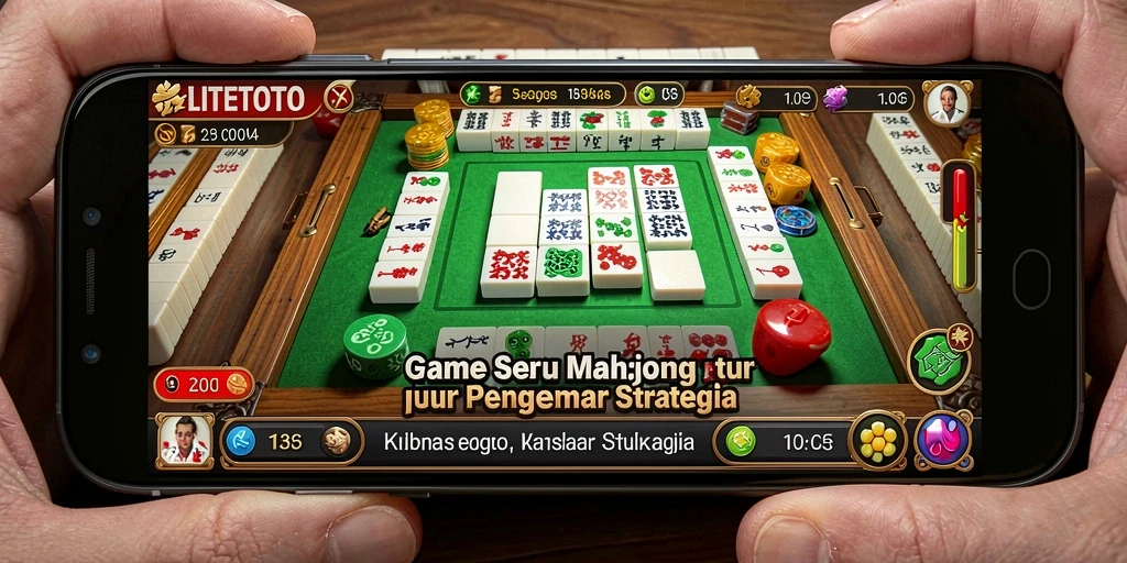Tangkapan layar gameplay LITETOTO menampilkan pengalaman Mahjong yang mendebarkan.