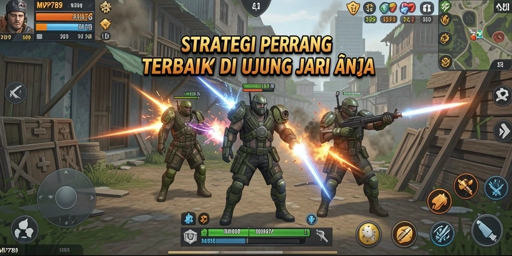 Menampilkan gameplay strategis yang penuh aksi dan intrik.