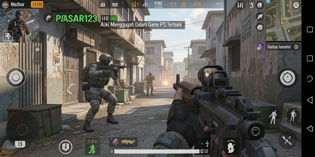 Gameplay PASAR123 yang mendebarkan dan seru di dunia FPS.