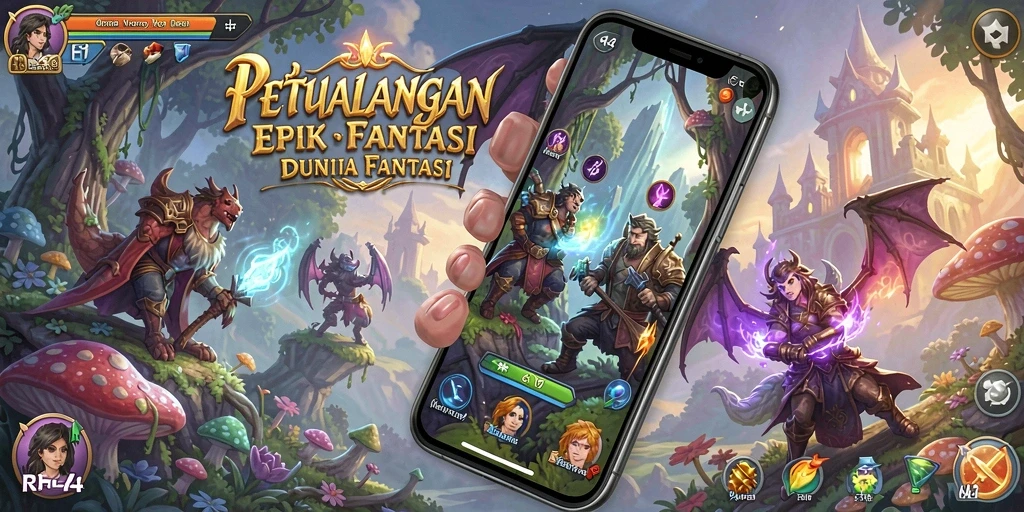 Gameplay RPG yang seru dan mendebarkan di RR44.