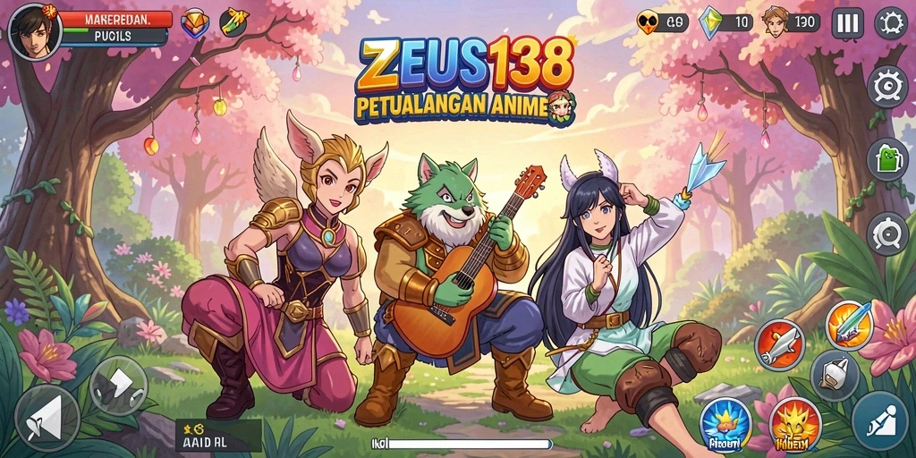 Tampilan gameplay menakjubkan dalam <strong>ZEUS138</strong> yang menggugah selera para penggemar anime.